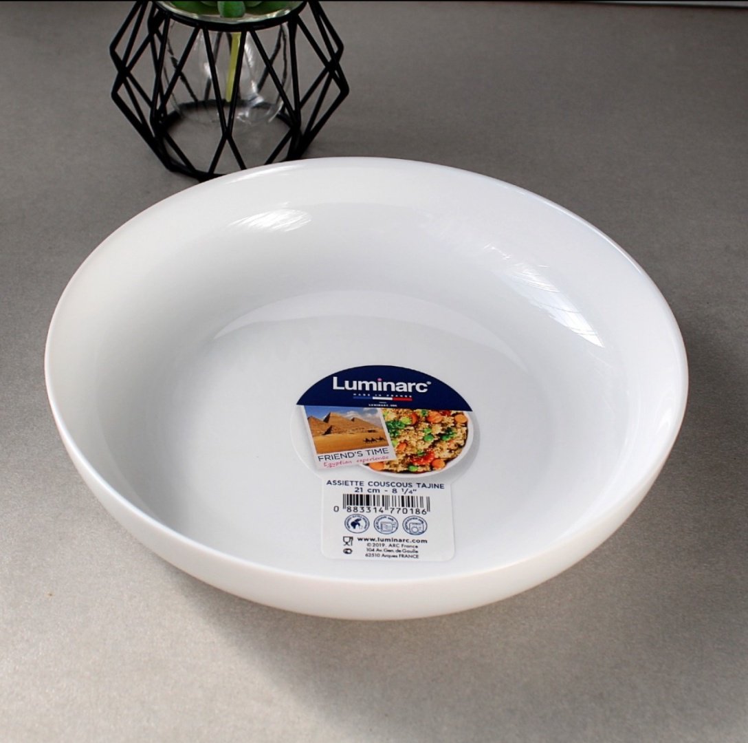 Блюдо Luminarc Friends’ Time 1 шт, стеклокерамика, 21х21 см