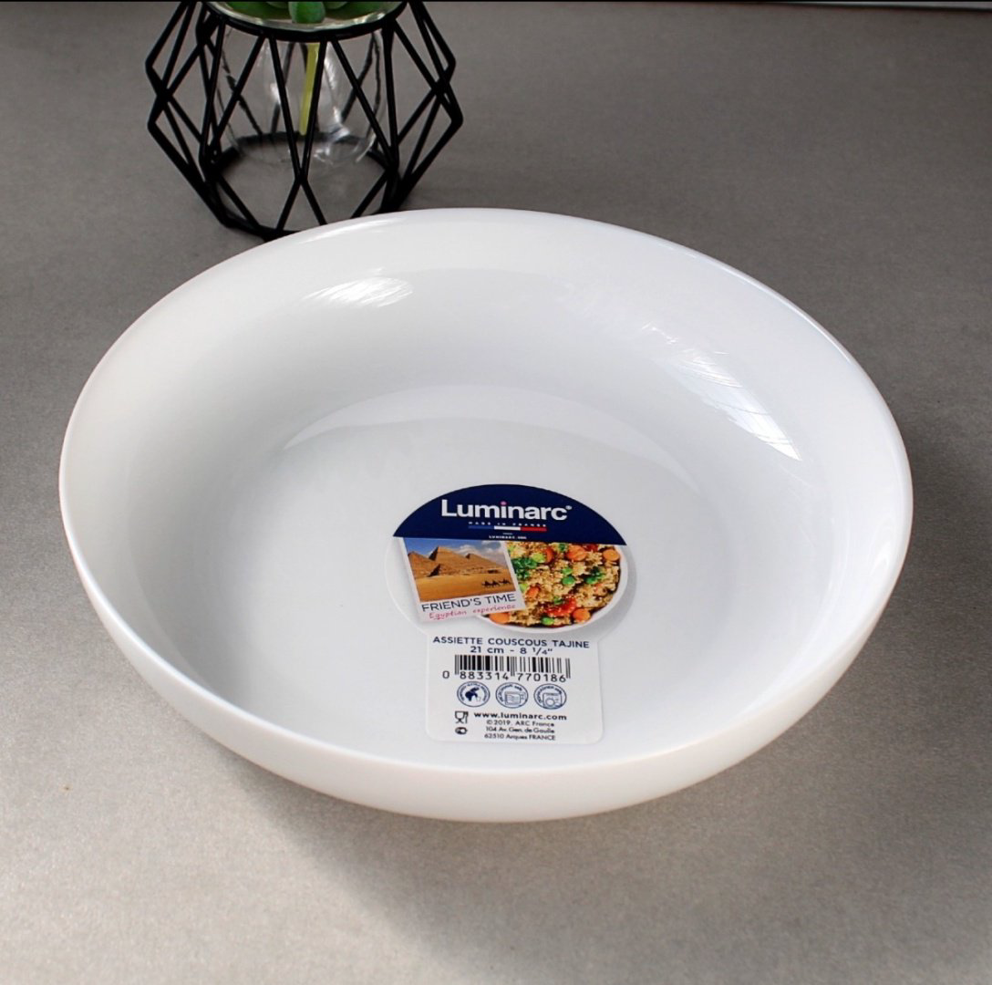 Блюдо Luminarc Friends’ Time 1 шт, стеклокерамика, 21х21 см купить,NaN