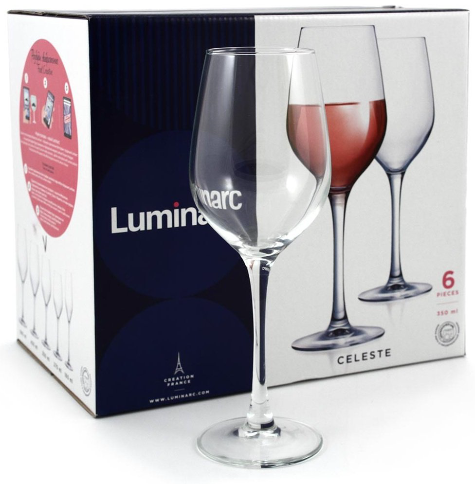 Набор бокалов Luminarc 350 мл, стекло, 6 шт купить,NaN