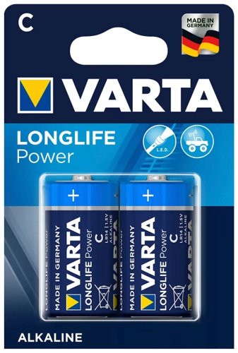 Батарейка C VARTA 2 шт