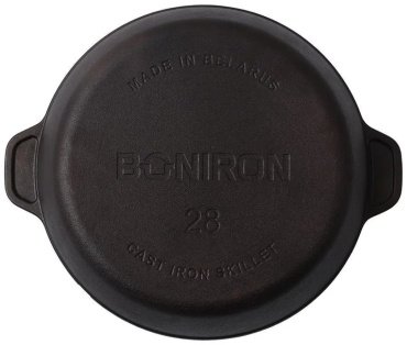 Сковорода жаровня BONIRON ВС280/65-2 28, чугун