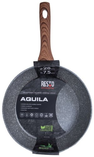 Сковорода универсальная RESTO 93054 28 см, алюминий купить,NaN