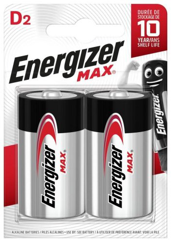 Батарейка LR20 Energizer 2 шт