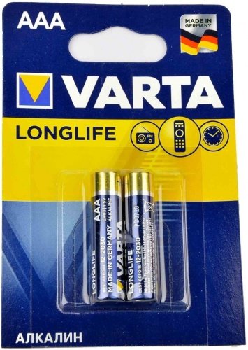 Батарейка AAA VARTA 2 шт
