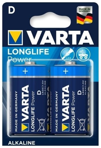 Батарейка D VARTA 2 шт