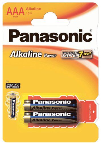 Батарейка AAA Panasonic 2 шт