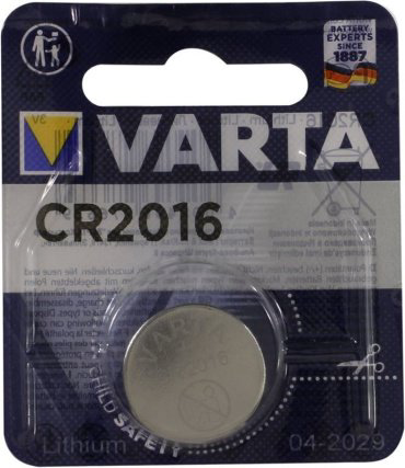 Батарейка CR2016 VARTA 1 шт купить,NaN