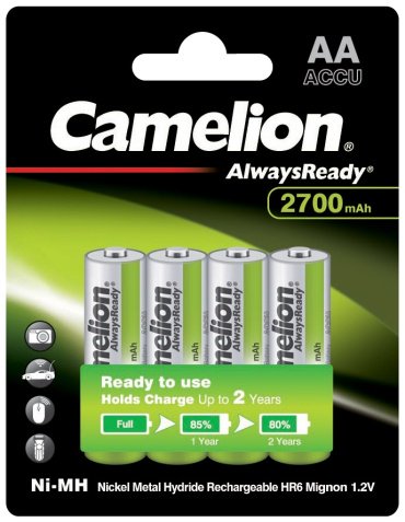 Аккумулятор AA Camelion 4 шт