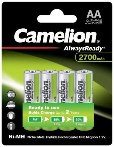Аккумулятор AA Camelion 4 шт
