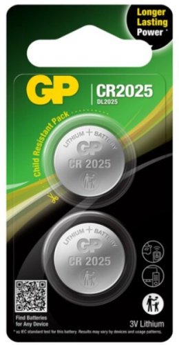 Батарейка CR2025 GP 2 шт