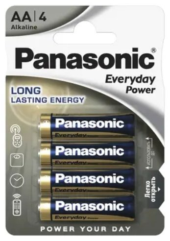 Батарейка AA Panasonic 4 шт