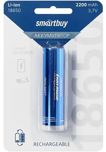 Аккумулятор 18650 Smartbuy 1 шт