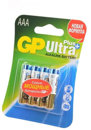 Батарейка AAA GP 4 шт - ForteMarket Батарейка AAA GP 4 шт купить,0