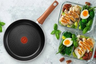 Сковорода универсальная Tefal Maxima 04222122 22 см, алюминий купить,NaN