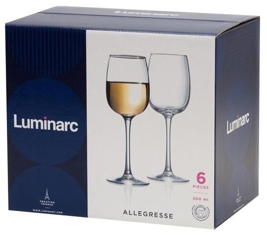 Набор бокалов Luminarc 300 мл, стекло, 6 шт
