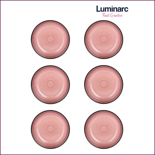 Набор тарелок Luminarc 19 см, 6 шт, закаленное стекло купить,NaN