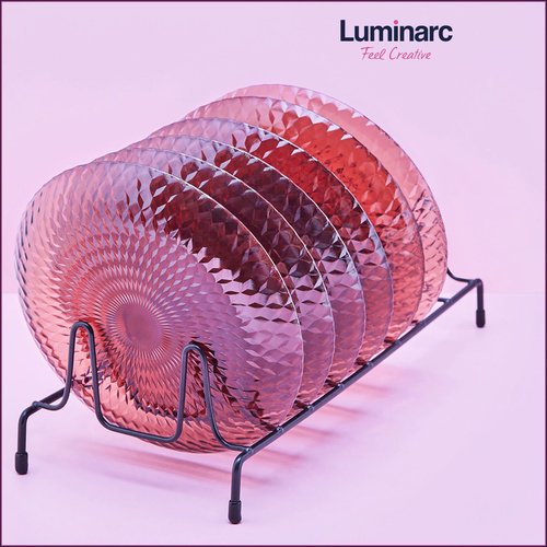 Набор тарелок Luminarc 19 см, 6 шт, закаленное стекло