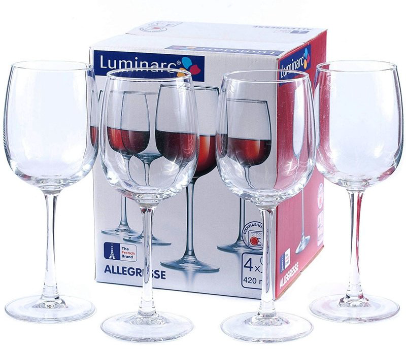 Набор бокалов Luminarc 420 мл, стекло, 4 шт