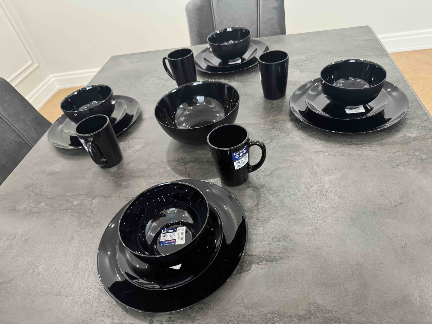 Сервиз на 4 персоны Luminarc , предметов: 17, чайно-столовый, стеклокерамика - ForteMarket Сервиз на 4 персоны Luminarc , предметов: 17, чайно-столовый, стеклокерамика купить,NaN