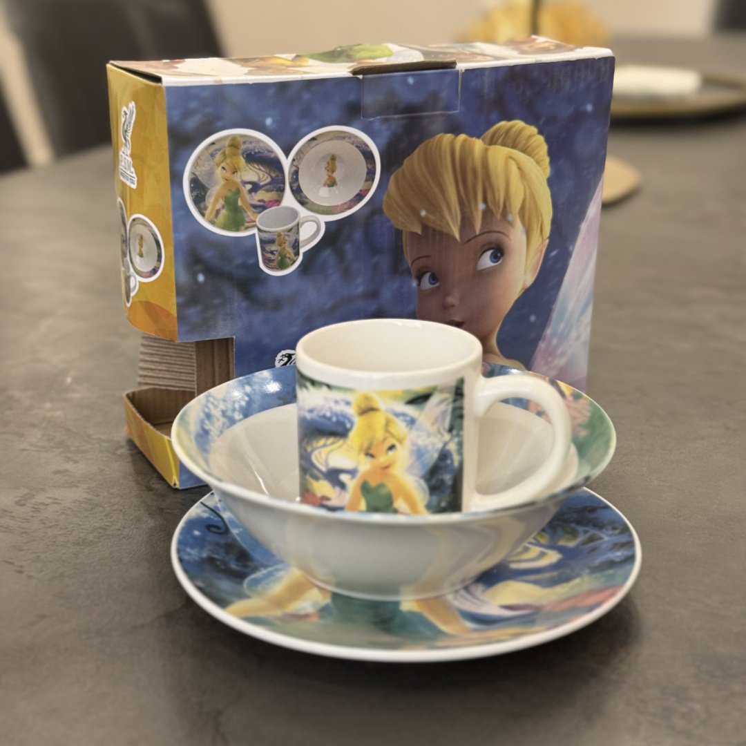Сервиз на 1 персону P.S.M. Tinker Bell, предметов: 3, чайно-столовый, фарфор