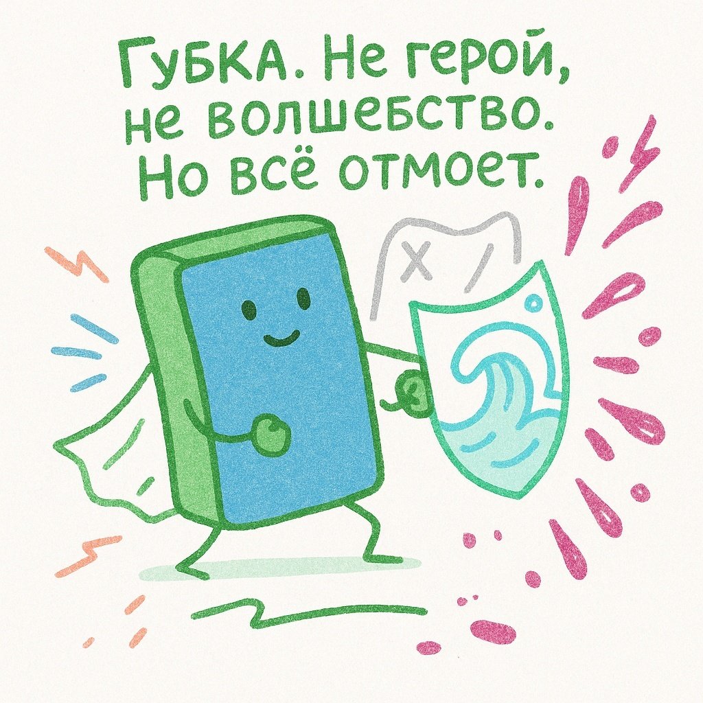 Губка для посуды Mebels.kz - как - губка 5 шт, поролон купить,NaN