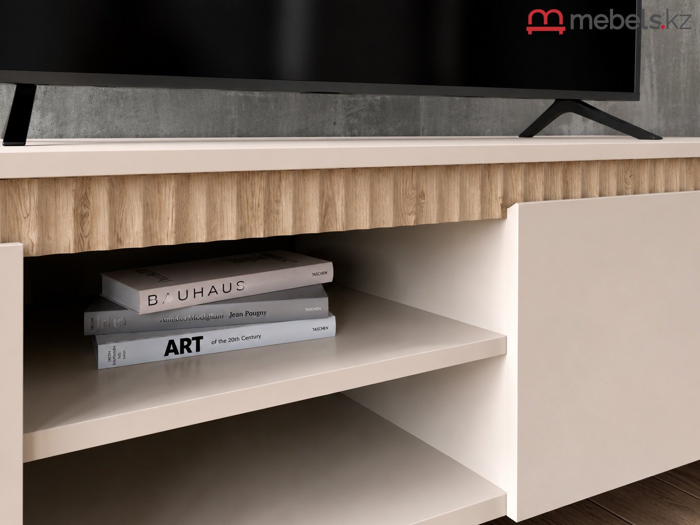 Комод Mebels.kz Лаундж, 95x45x152.5 см, бежевый купить,NaN