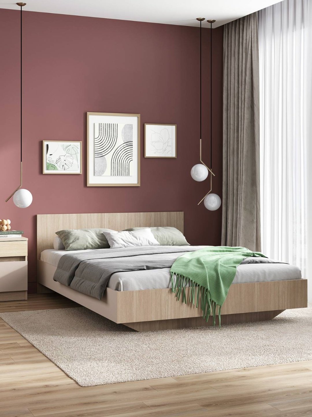 Кровать Стендмебель Луиза MGC12642 двуспальная, 160x200 см (без матраса, без подъёмного механизма) бежевый купить,NaN