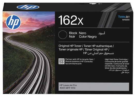 Картриджи HP 162X (W1620X) Black для LJ Pro 4113/4007 с чипом черный купить,135890