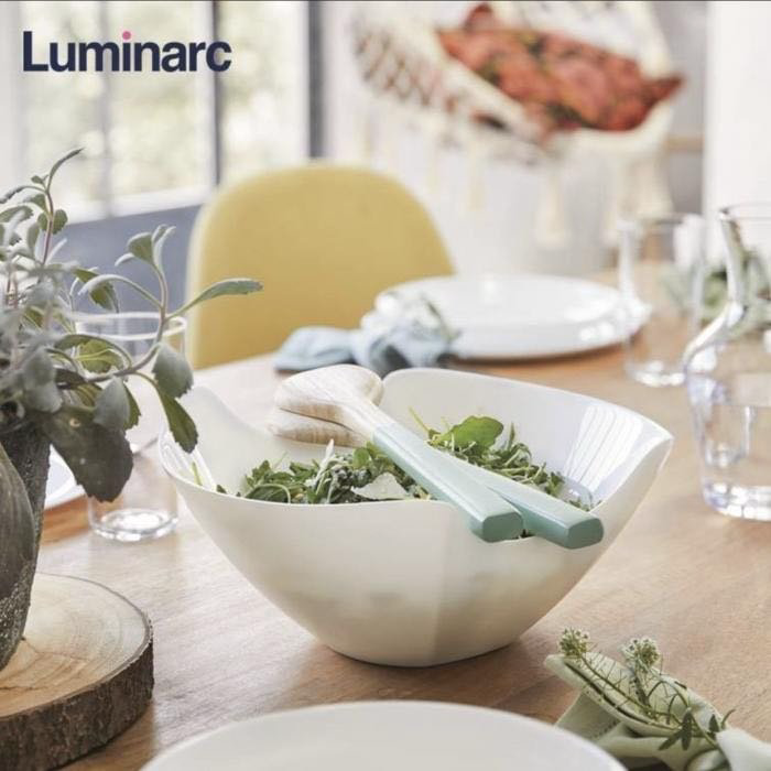 Салатник Luminarc 1 шт, стеклокерамика, 24х24 см купить,NaN