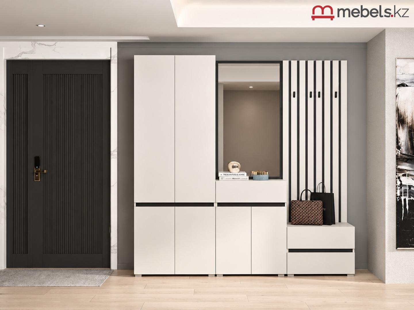 Комод Mebels.kz Лондон, 100x37.5x95 см, бежевый купить,NaN