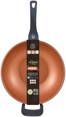 Сковорода универсальная Bergner Bronze San Ignacio SG-6615 32 см, алюминий купить,NaN