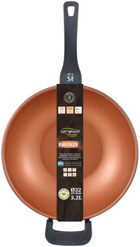 Сковорода универсальная Bergner Bronze San Ignacio SG-6615 32 см, алюминий купить,NaN
