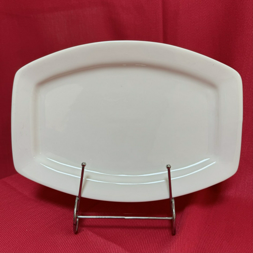 Тарелка ZAREMA HOME 15.5x22.5 см, 1 шт, фарфор