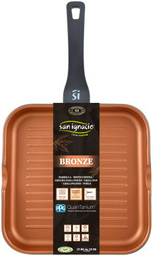 Сковорода гриль Bergner Bronze SG-6612 28 см, алюминий