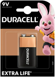 Батарейка 9V Duracell 1 шт