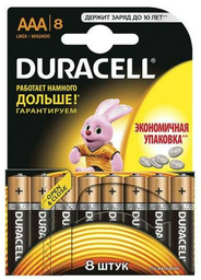 Батарейка AAA Duracell 8 шт