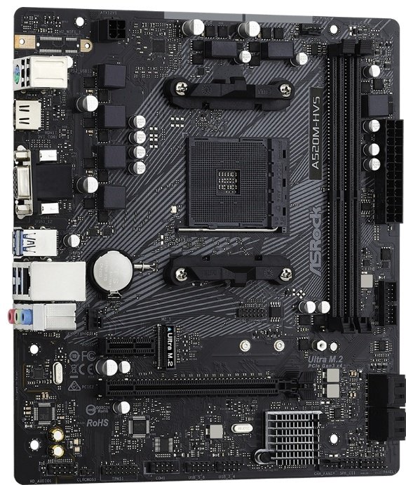 Материнская плата ASRock A520M-HVS