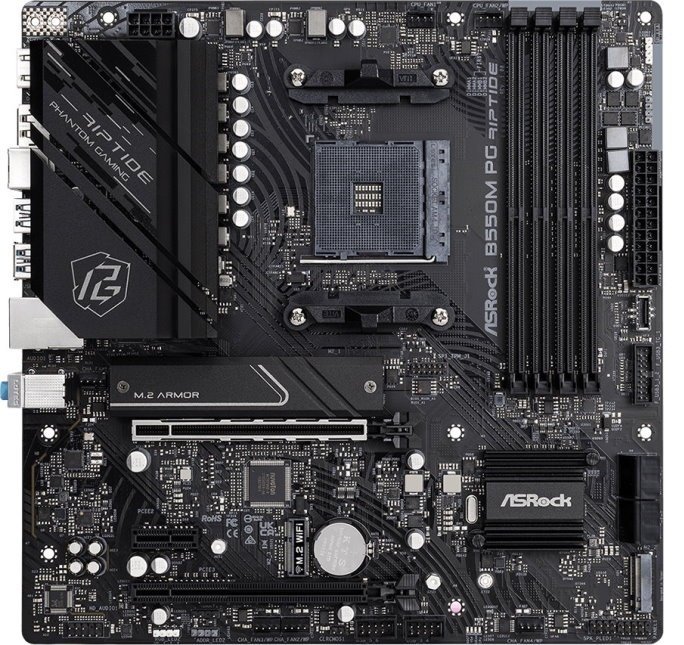 Материнская плата ASRock B550M PG Riptide