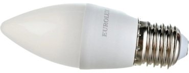Лампочка Eurolux LL-E C37 6W 230 4K E27 купить,0