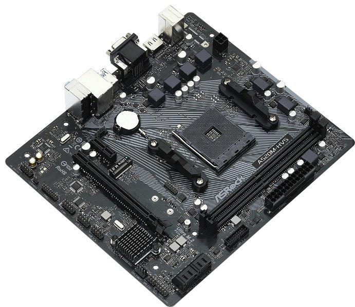 Материнская плата ASRock A520M-HVS - ForteMarket Материнская плата ASRock A520M-HVS купить,31751