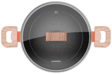 MAUNFELD кастрюля MCS41FA06CL алюминий 4.1 л купить,NaN