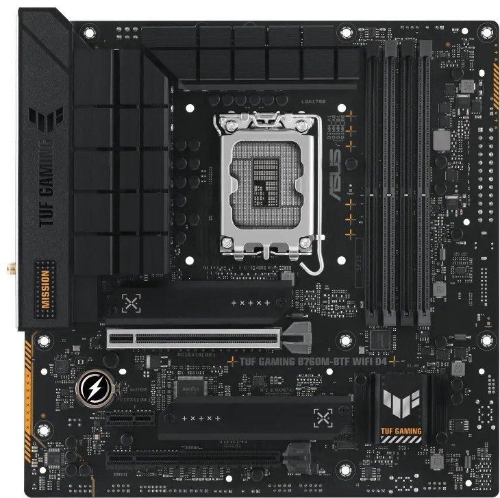 Материнская плата ASUS TUF GAMING B760M-BTF WIFI D4