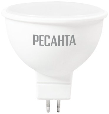 Лампочка Ресанта LL-R-MR16-7W-230-3K-GU5.3 1 шт купить,NaN