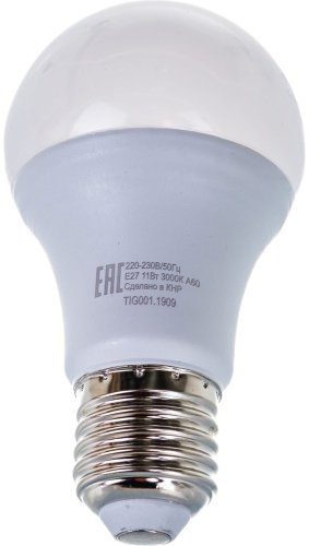 Лампочка РЕСАНТА LL-R A60 11W 230 3K E27 купить,0