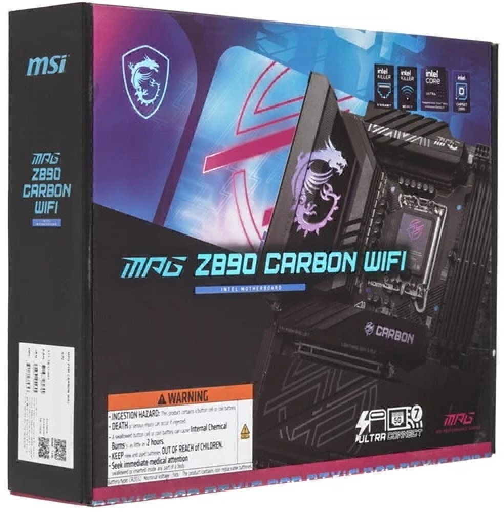 Материнская плата MSI MPG Z890 CARBON WIFI купить,386524