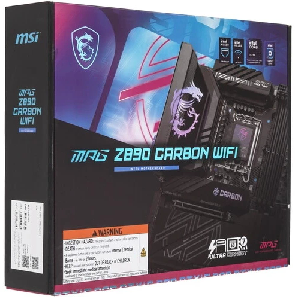 Материнская плата MSI MPG Z890 CARBON WIFI купить,386524