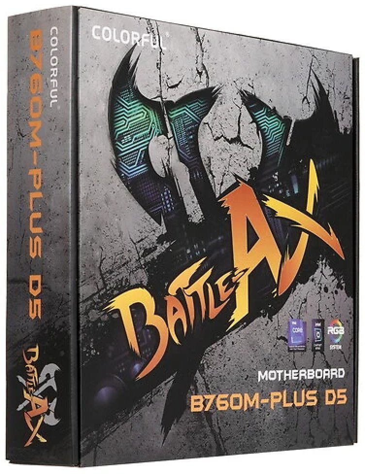Материнская плата Colorful BATTLE-AX B760M-PLUS WIFI D5 V20 купить,NaN