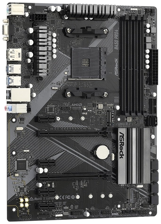 Материнская плата ASRock B450 PRO4 R2.0