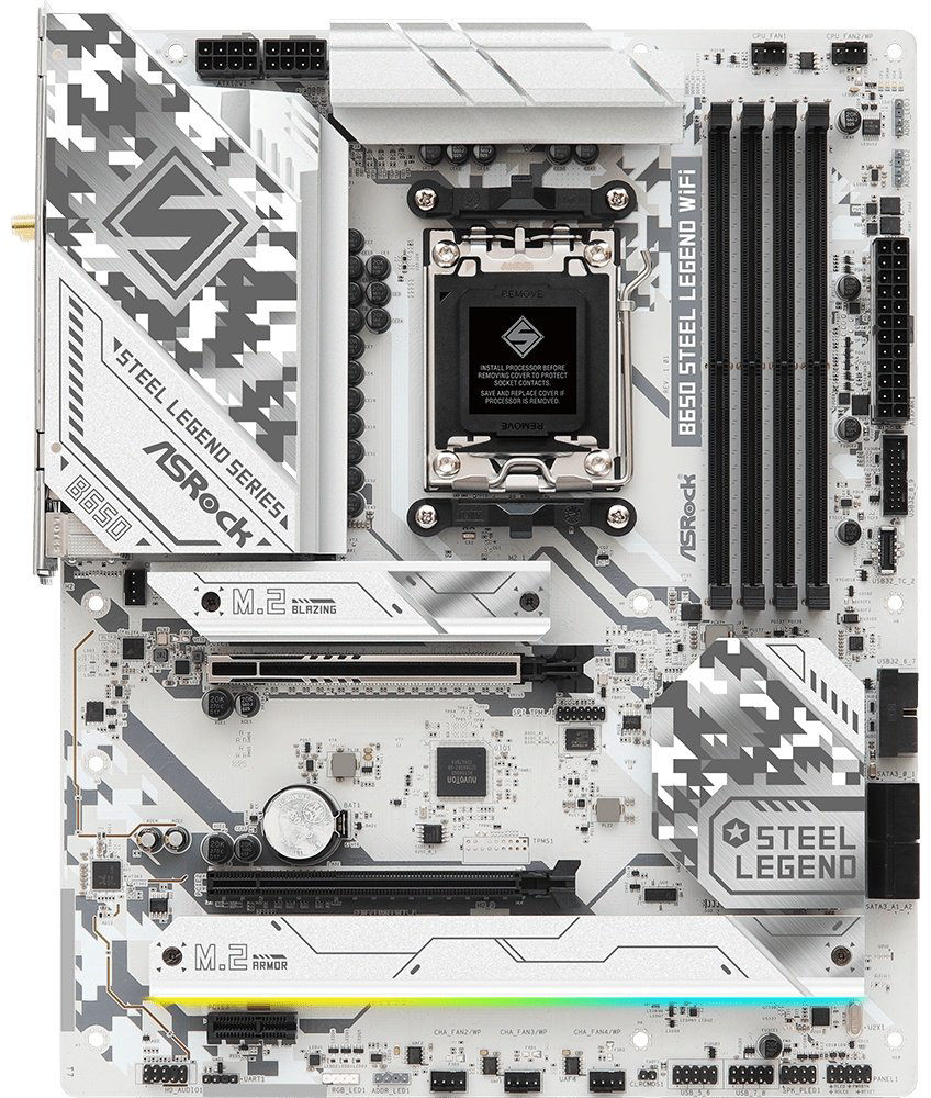 Материнская плата ASRock B650 STEEL LEGEND WIFI купить,NaN