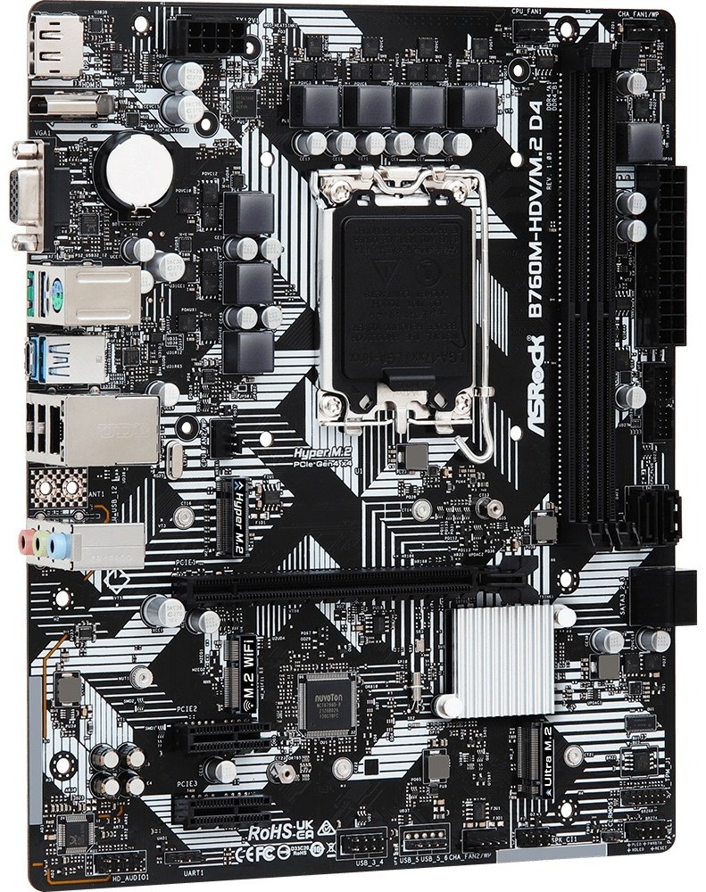 Материнская плата ASRock B760M-HDV/M.2 D4 купить,45971